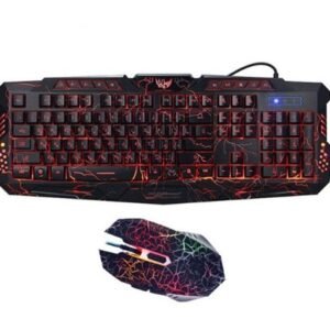 COMBO Gamer J10: Teclado y Mouse con Iluminación Tricolor Pro